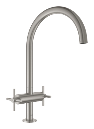 Смеситель для кухни GROHE Atrio, суперсталь (30362DC0)