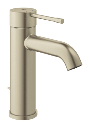 Смеситель для раковины GROHE Essence с донным клапаном, S-size, никель матовый (24171EN1)