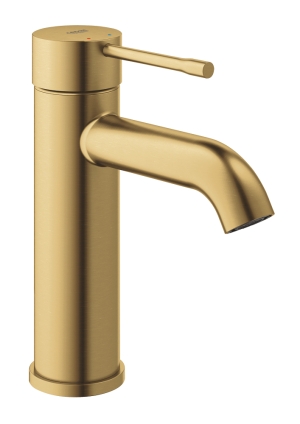 Смеситель для раковины GROHE Essence без донного клапана, S-size, холодный рассвет матовый (24172GN1)