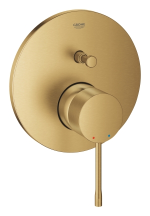 Внешняя часть смесителя для ванны GROHE Essence на 2 потребителя, холодный рассвет матовый (24058GN1)