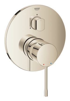 Внешняя часть смесителя для ванны GROHE Essence на 3 потребителя, никель глянец (24169BE1)