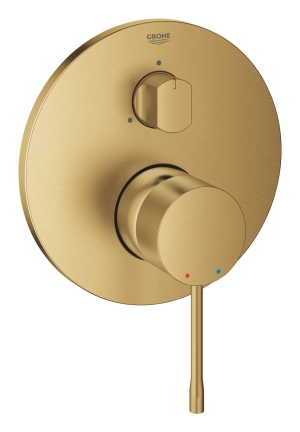 Внешняя часть смесителя для ванны GROHE Essence на 3 потребителя, холодный рассвет матовый (24169GN1)
