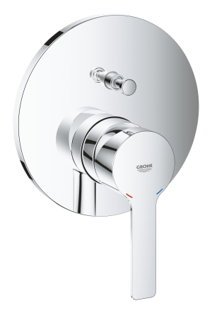 Внешняя часть смесителя для ванны GROHE Lineare, хром (24064001)