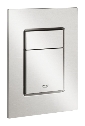 Панель смыва для унитаза GROHE Skate Cosmopolitan S, 3 режима, суперсталь (37535DC0)