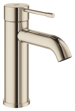 Смеситель для раковины GROHE Essence без донного клапана, S-size, никель глянцевый (24172BE1)