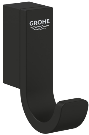Крючок для халата GROHE Selection, металл, фантомный чёрный (41216KF0)