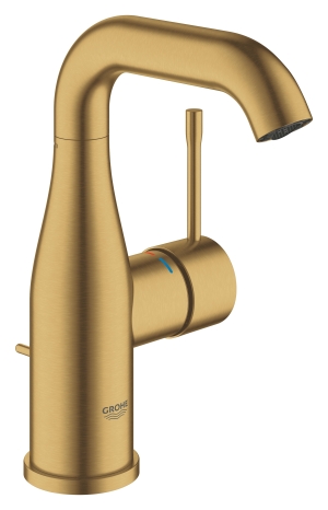 Смеситель для раковины GROHE Essence с донным клапаном, M-size, холодный рассвет матовый (23462GN1)