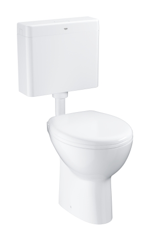 Унитаз напольный GROHE Bau Ceramic, альпин-белый (39560000)