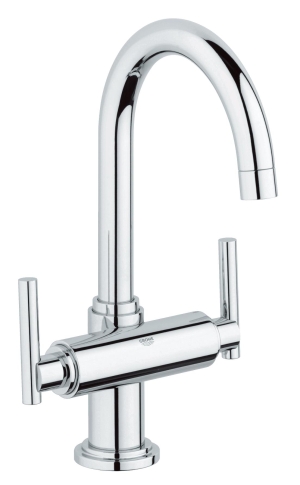 Смеситель для раковины GROHE Atrio Jota с донным клапаном, хром (21022000)