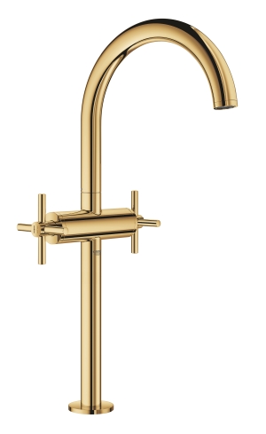 Смеситель для раковины GROHE Atrio двухвентильный, XL-Size, холодный рассвет глянец (21044GL3)