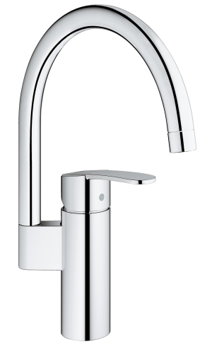 Смеситель для кухни GROHE Wave Cosmopolitan с высоким изливом, хром (32449001)