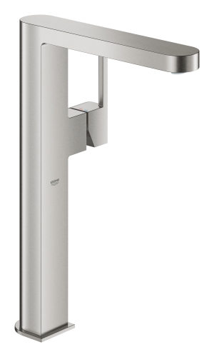 Смеситель для раковины GROHE Plus, XL-Size, гладкий корпус, суперсталь (32618DC3)
