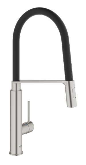 Смеситель для кухни GROHE Concetto профессиональный, суперсталь (31491DC0)