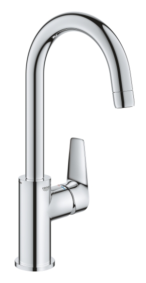 Смеситель для раковины GROHE BauEdge, L-size, хром (23911001)