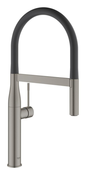 Смеситель для кухни GROHE Essence профессиональный, темный графит матовый (30294AL0)