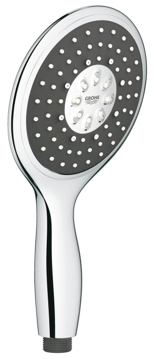 Ручной душ GROHE Vitalio Rain, 4 режима, хром/черный (26107000)