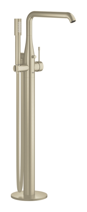 Внешняя часть смесителя для ванны GROHE Essence напольного монтажа, никель матовый (25248EN1)