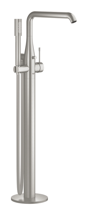 Внешняя часть смесителя для ванны GROHE Essence напольного монтажа, суперсталь (25248DC1)