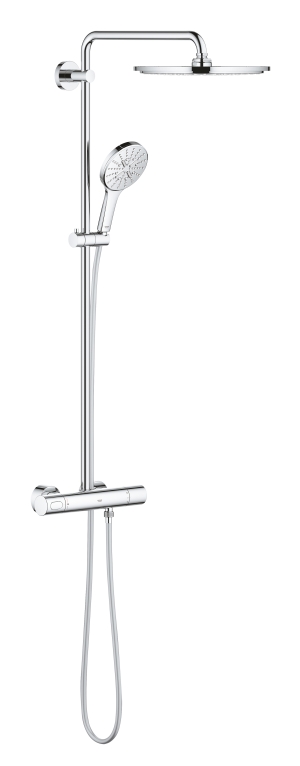 Душевая система GROHE Rainshower SmartActive 310 с термостатом для душа, хром (27966001)