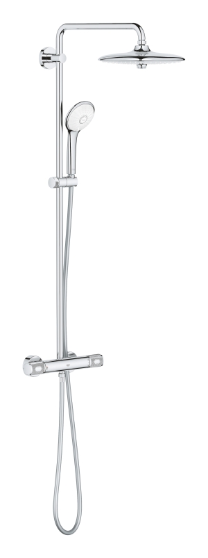 Душевая система GROHE Euphoria 260 с термостатом для душа, хром (27615002-DP) (ПОВРЕЖДЕНА УПАКОВКА)
