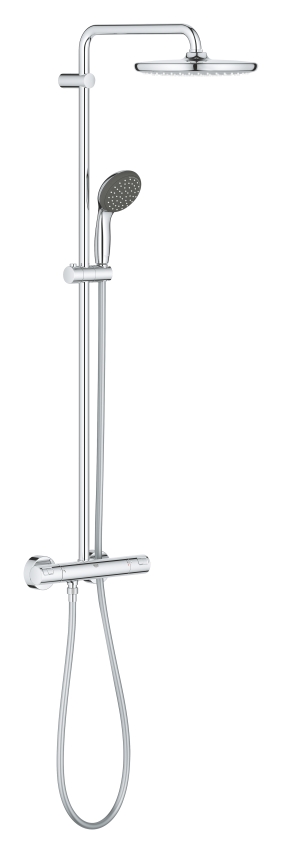 Душевая система GROHE Vitalio Start System 250 с термостатом для душа, хром (26816000)