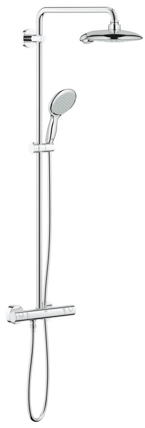 Душевая система GROHE Euphoria Power&Soul 190 с термостатом для душа, хром (26186000)