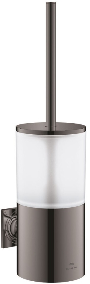Туалетный ершик с держателем GROHE Allure, темный графит глянец (40340A01)