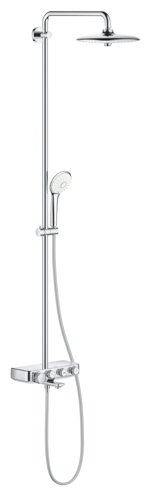 Душевая система с термостатом для ванны, GROHE Euphoria SmartControl System 260, хром, (26510000/U) (УЦЕНКА - Царапины на корпусе)