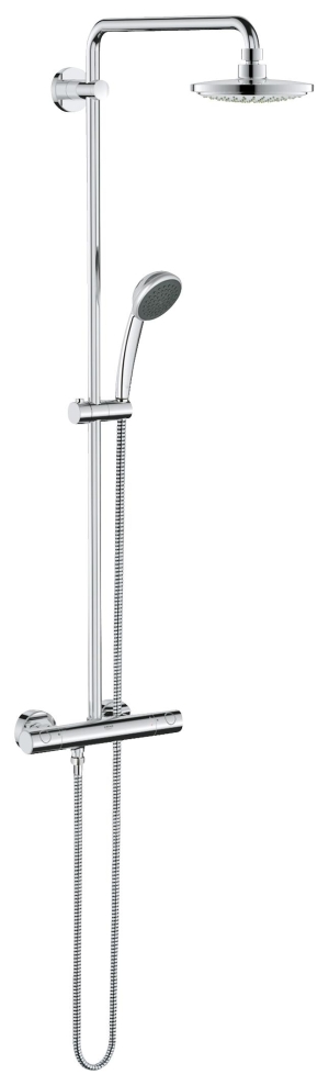 Душевая система GROHE Vitalio System 180 с термостатом для душа, хром (27298000)