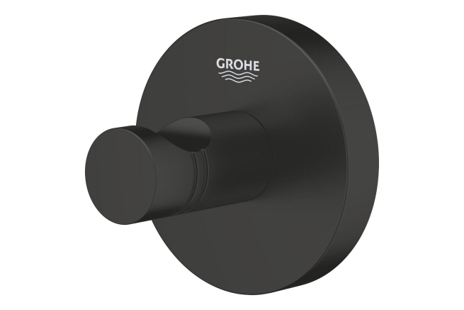 Крючок GROHE Essentials, матовый черный (1024602430)