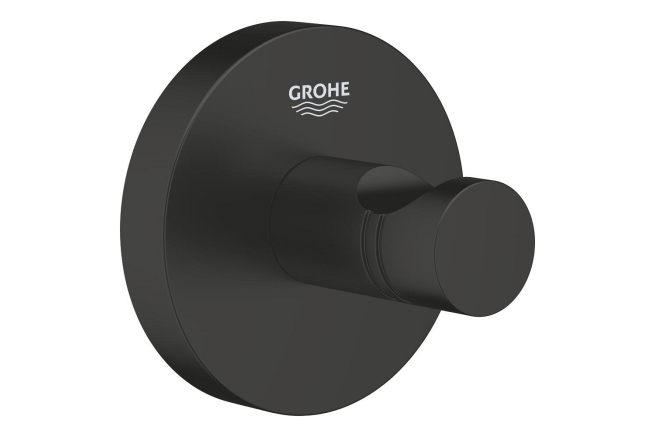 Крючок GROHE Essentials, матовый черный (1024602430)