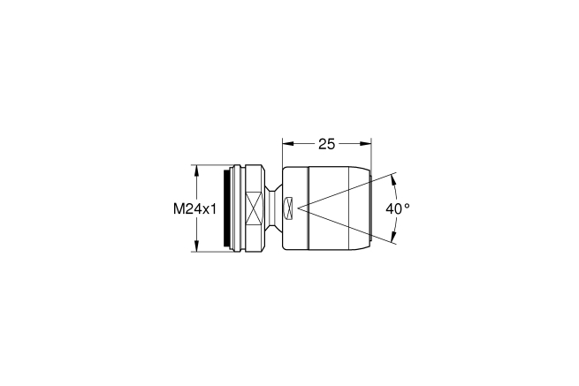 Аэратор GROHE с внешней резьбой M 24 x 1 (13915000)