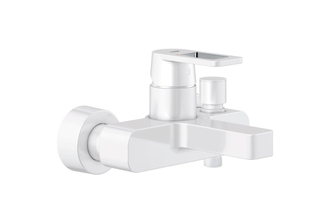 Смеситель для ванны GROHE Quadra, белая луна (32638LS0)