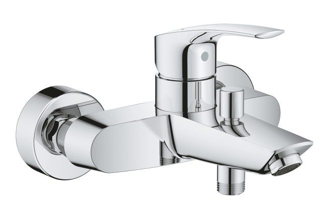 Комплект смесителей GROHE Eurosmart с душевым гарнитуром, хром (NB0076/S)