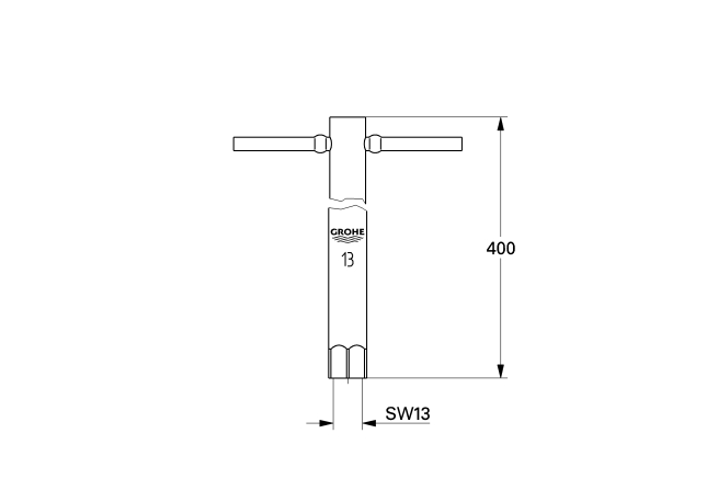 Монтажный ключ GROHE 19017000