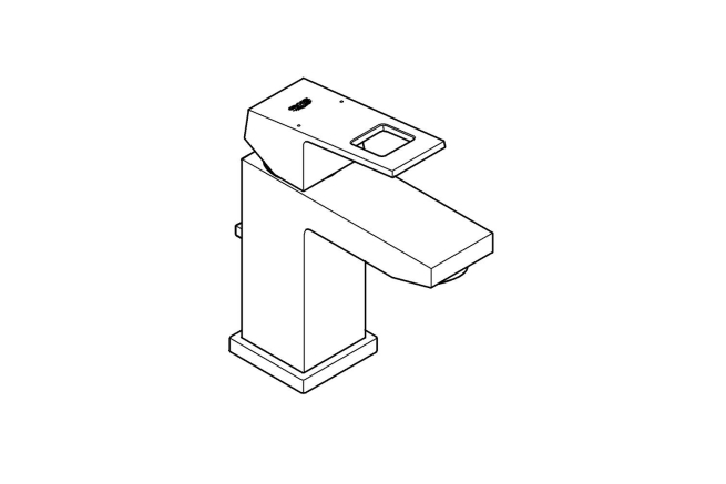 Смеситель для раковины GROHE Eurocube, хром (23127000)