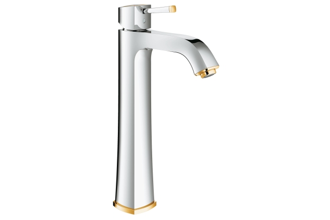 Смеситель для раковины GROHE Grandera, XL-Size, хром/золото (23313IG0)