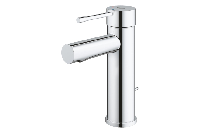 Смеситель для раковины GROHE Essence с донным клапаном, S-Size, хром (24183001)