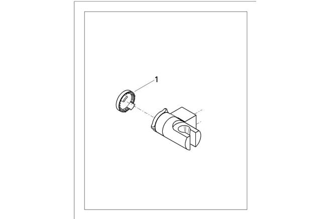 Держатель настенный для ручного душа GROHE Relexa регулируемый, хром (28623000)