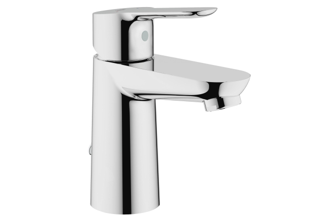 Смеситель для раковины GROHE BauEdge с цепочкой, S-Size, хром (23329000)