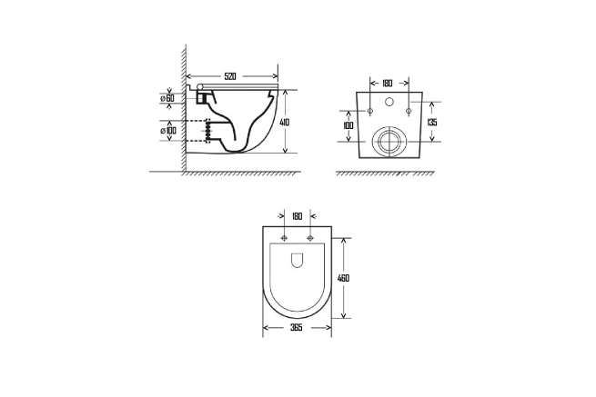 Комплект инсталляции GROHE NW0145/S с унитазом AQUAme AQM2006 и сиденьем с микролифтом (NW0185/S)