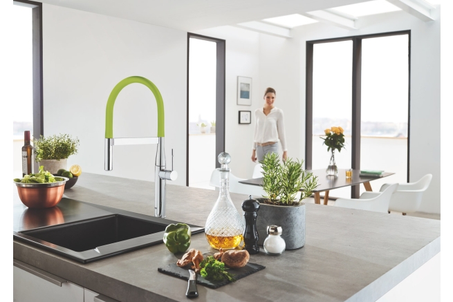 Гибкий шланг GROHE GROHFlexx для смесителя Essence, зеленый (30321GE0)