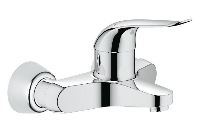 Смеситель для раковины GROHE Euroeco Special (вынос 156 мм, длина рычага 120 мм), хром (32776000)