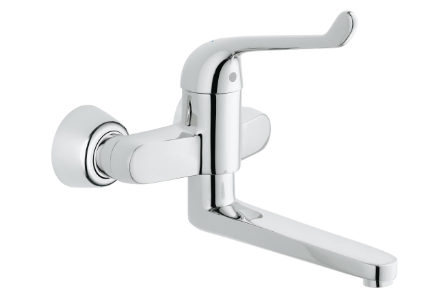 Смеситель для раковины GROHE Euroeco Special (вынос 256 мм, длина рычага 170 мм), хром (32793000)