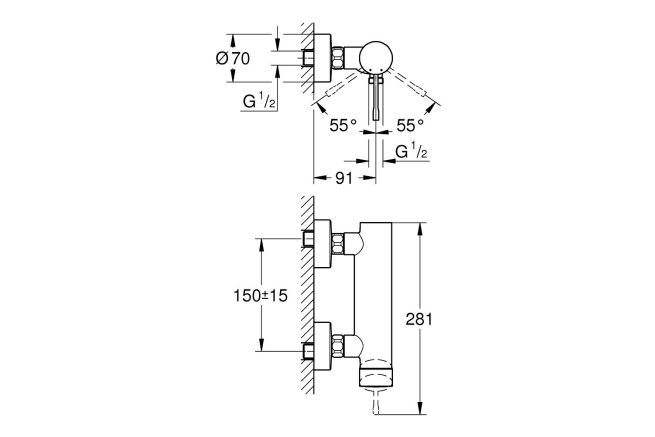 GROHE Essence 33636DL1