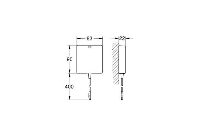 Источник питания для ИК-электроники GROHE Eurosmart CE (36338000)