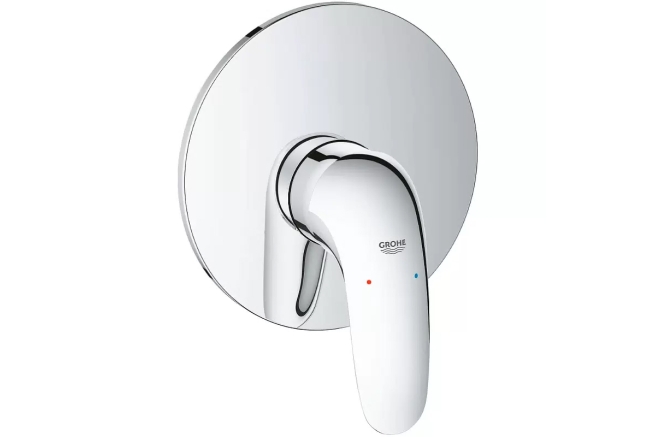 Смеситель для душа GROHE Eurostyle скрытого монтажа, в комплекте с монтажной частью, хром (23725003)