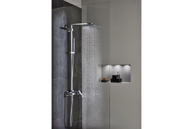 Душевая система GROHE Euphoria Cube 230 со смесителем, хром (23147001)