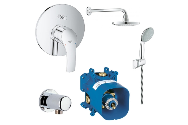 Готовый комплект для душа GROHE Eurosmart New (NSB0050)