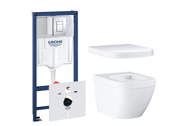 Готовый набор для туалета GROHE Euro Ceramic (NW0019)